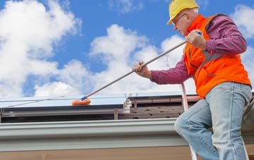 Mancot Royal soft wash roof cleaning